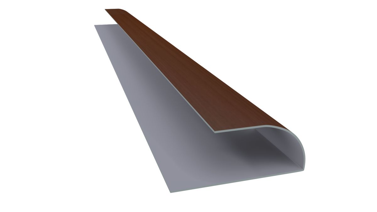 Oval Parke Bitim Profili PVC