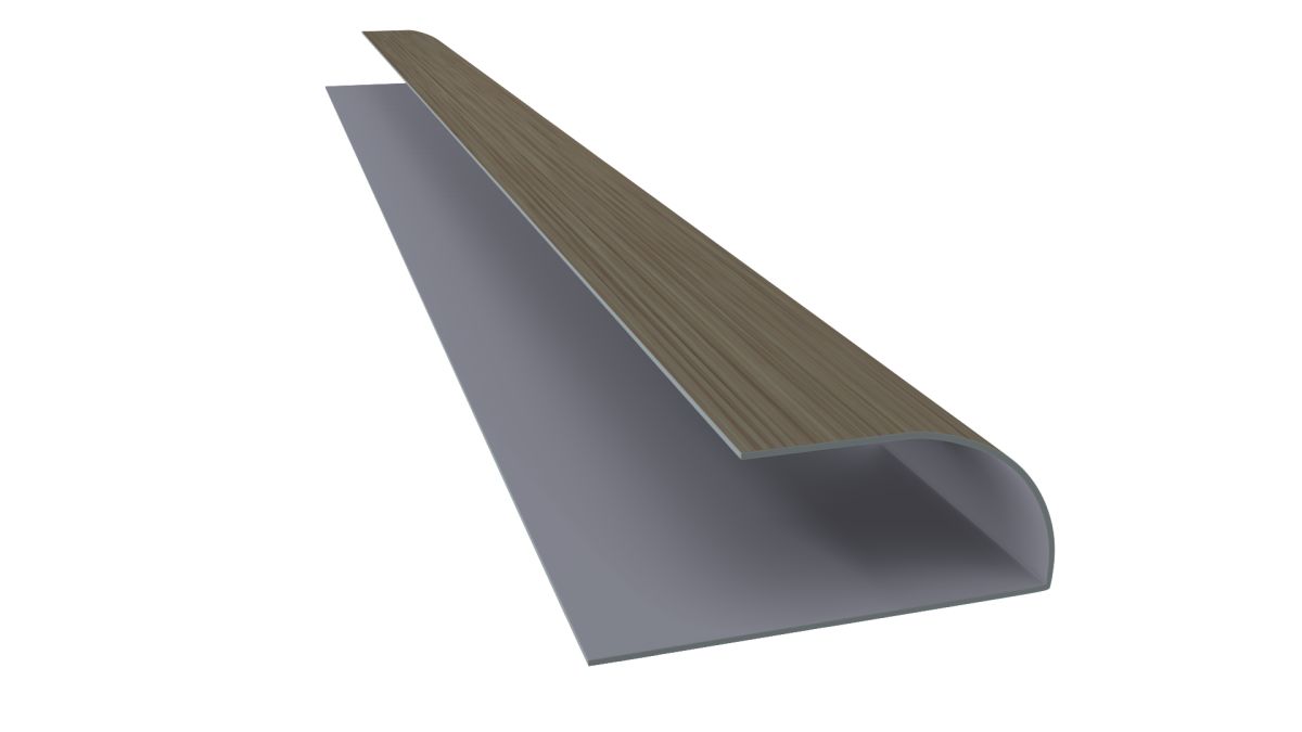 Oval Parke Bitim Profili PVC