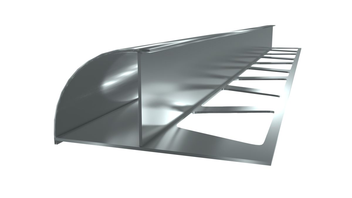 Mat Federli Seramik & Fayans Dış Köşe Profili Alüminyum