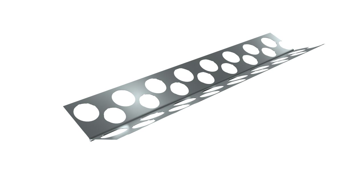 25x25 Galvaniz Alçı Köşe