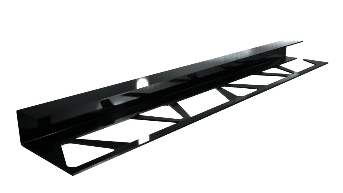 Antrasit Ayna Paslanmaz Bordür Profili