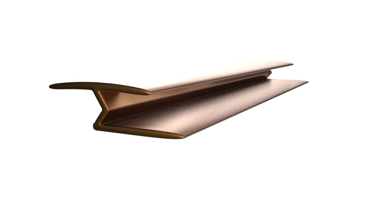 Bronze Mirror 30mm Stainless Steel Z Level Difference