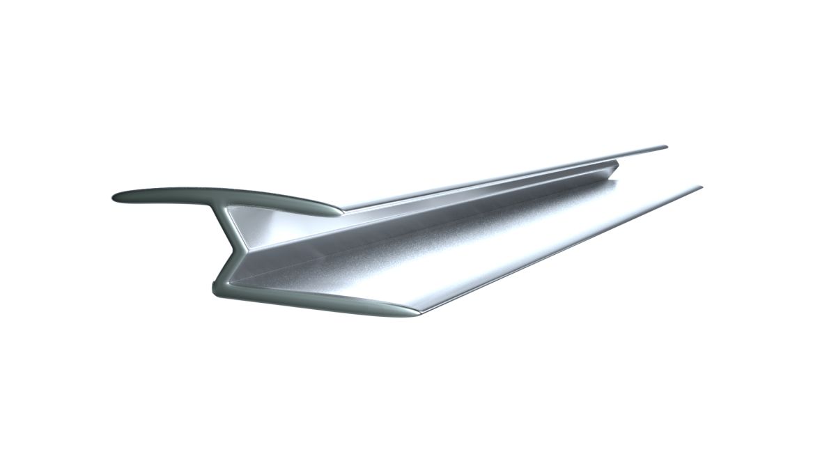 Super Mirror 30mm Stainless Steel Z Level Difference