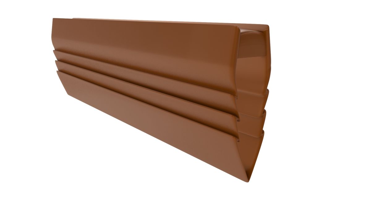 Kahve Derz Profili PVC