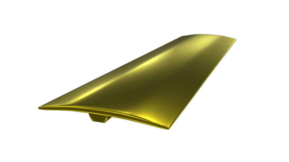 Altın Eşik Profili Ekonomik Bantlı / Bantsız Aluminyum
