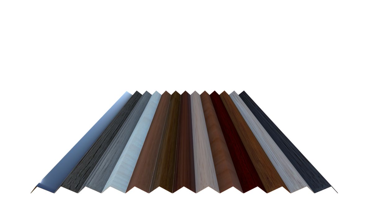 Ceviz Köşebent Profili PVC