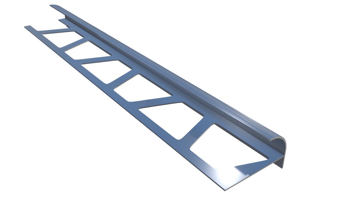 Gold Aluminium Tile-In Profile