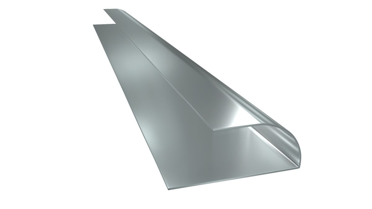 ALUMINIUM ELLIPTICAL PARQUET ENDING PROFILE