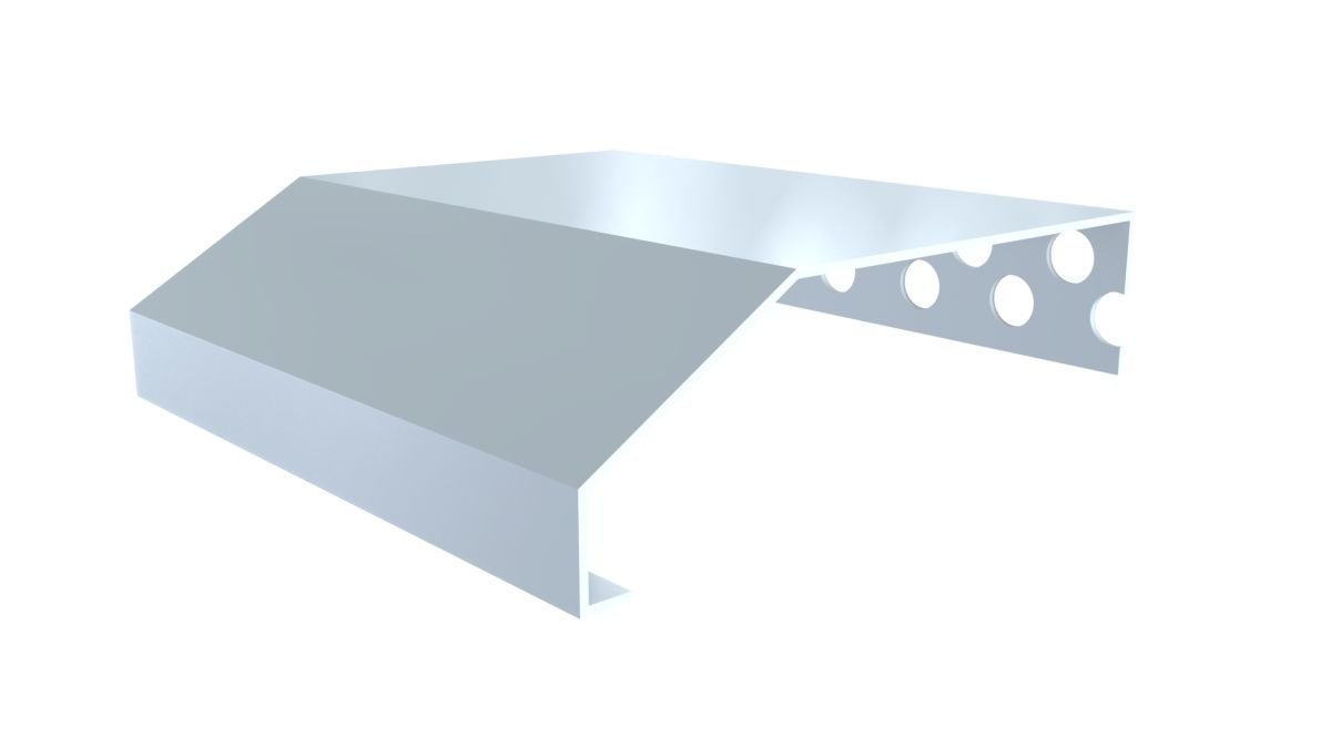 Beyaz Arkalıklı Denizlik Profili PVC